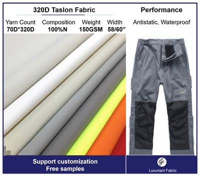 320D Nylon Taslon Fabric