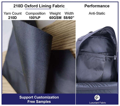 210D Polyester Lining Fabric