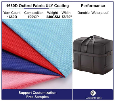 1680D Polyester Oxford Fabric With ULY Coating