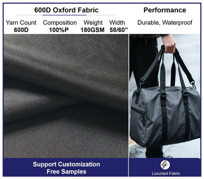 600D Oxford Fabric Bag Fabric