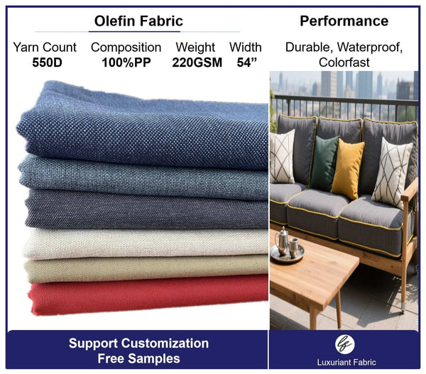 Olefin Fabric Sun Resistance Polypropylene Fabric