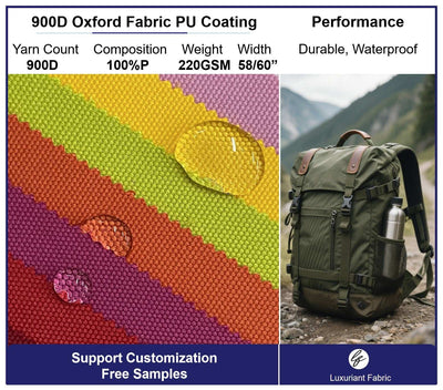 900D Polyester Oxford Fabric