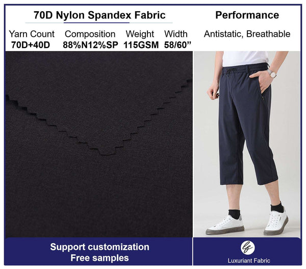 70D Nylon Spandex Fabric