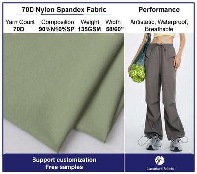70D 260T Nylon Spandex Fabric