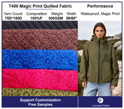 Magic Print Quilted Fabric