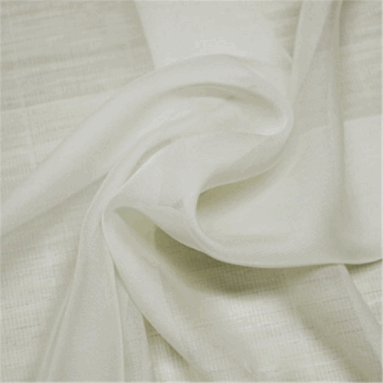 Ultralight soft polyester chiffon fabric organza fabric