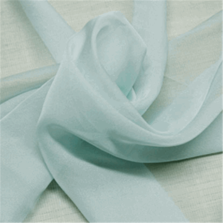 Ultralight soft polyester chiffon fabric organza fabric