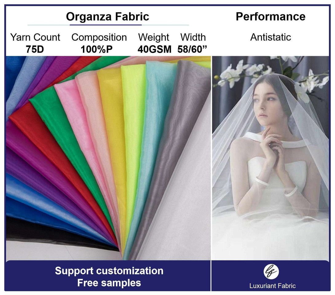 Ultrathin Organza Fabric